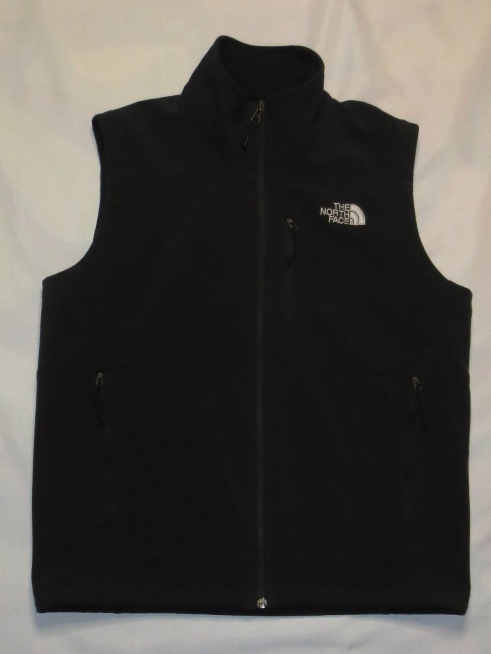 THE NORTH FACE mens VEST black SLEEVELESS water-repellent WIND-RESISTANT SIZE S